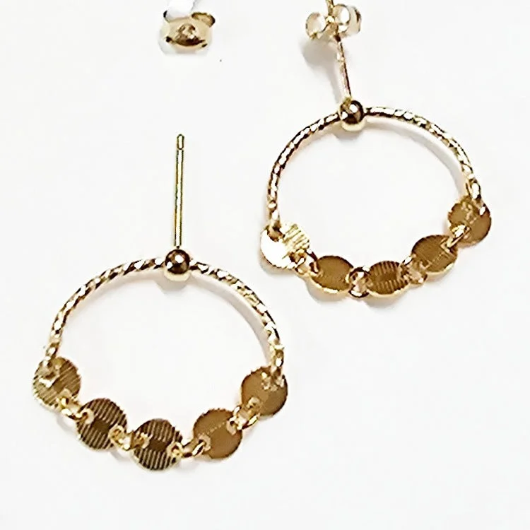 Druzy gem earrings-ZOAJE EARRINGS ITALY