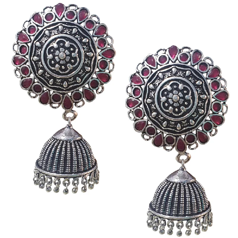 Sunflower drop earrings-39X69 mm Long High Quality Brass Made Jhumka Earrings Sold by per pair pack