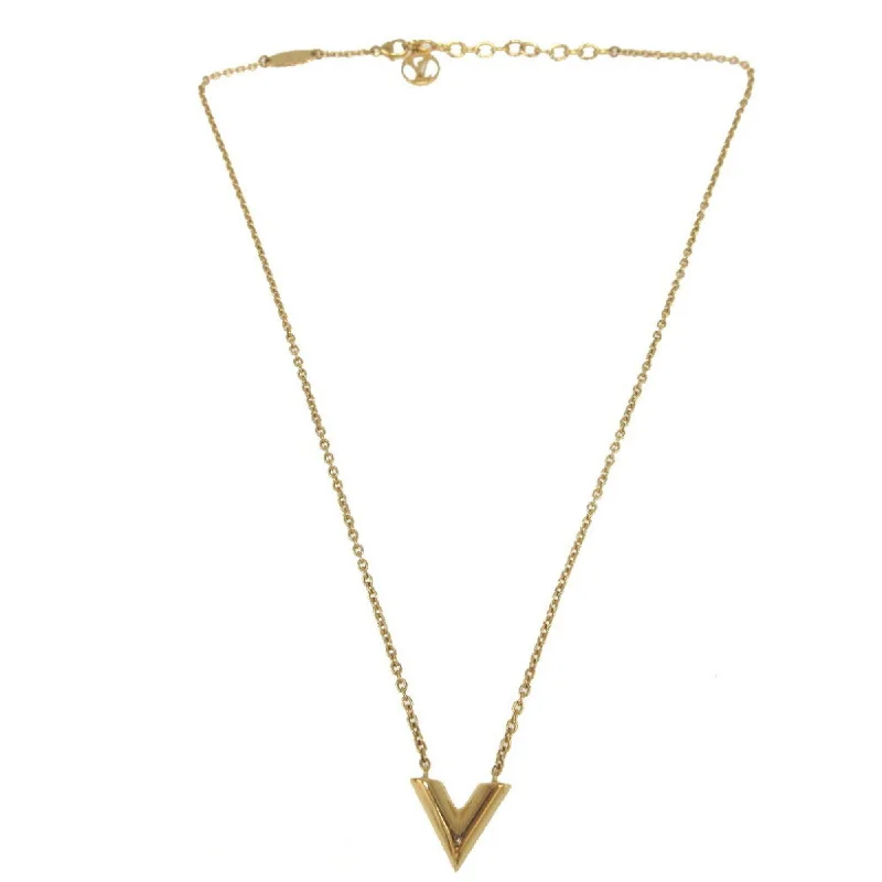 Oval gem necklaces-Louis Vuitton  Metal Necklace (Pre-Owned)