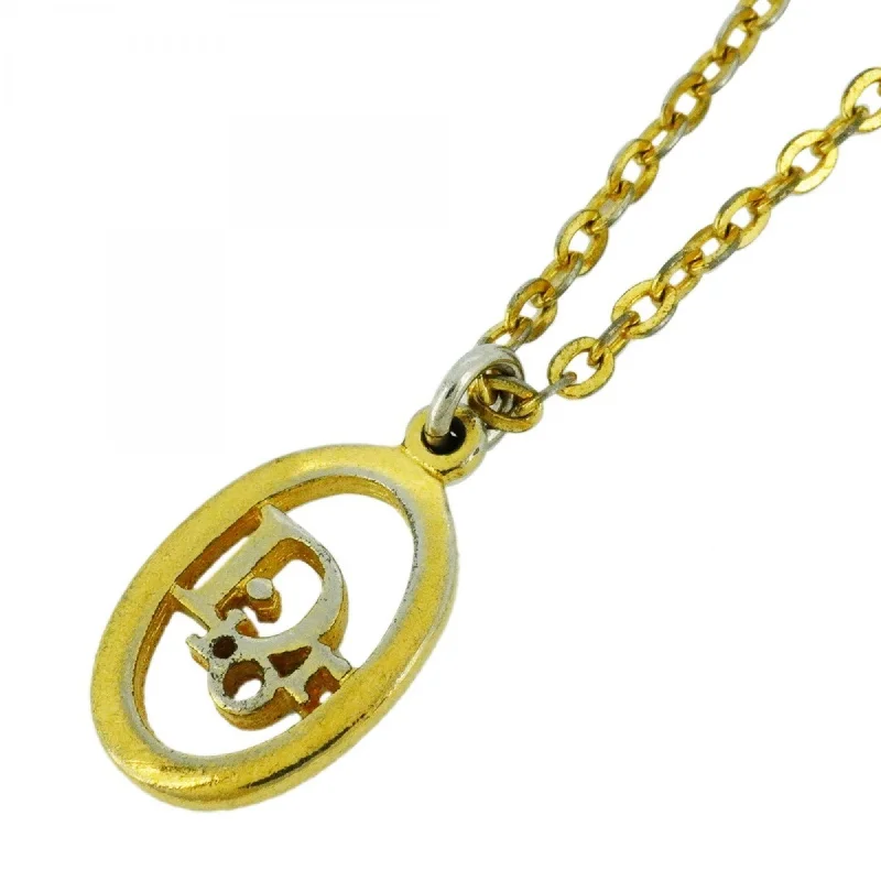 Bamboo charm necklaces-Christian Dior   Plating Necklace (Pre-Owned)