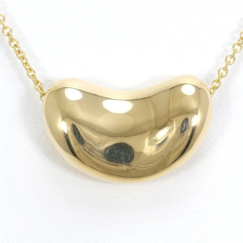 Wide bib necklaces-Tiffany Bean   (18K) Necklace (Pre-Owned)