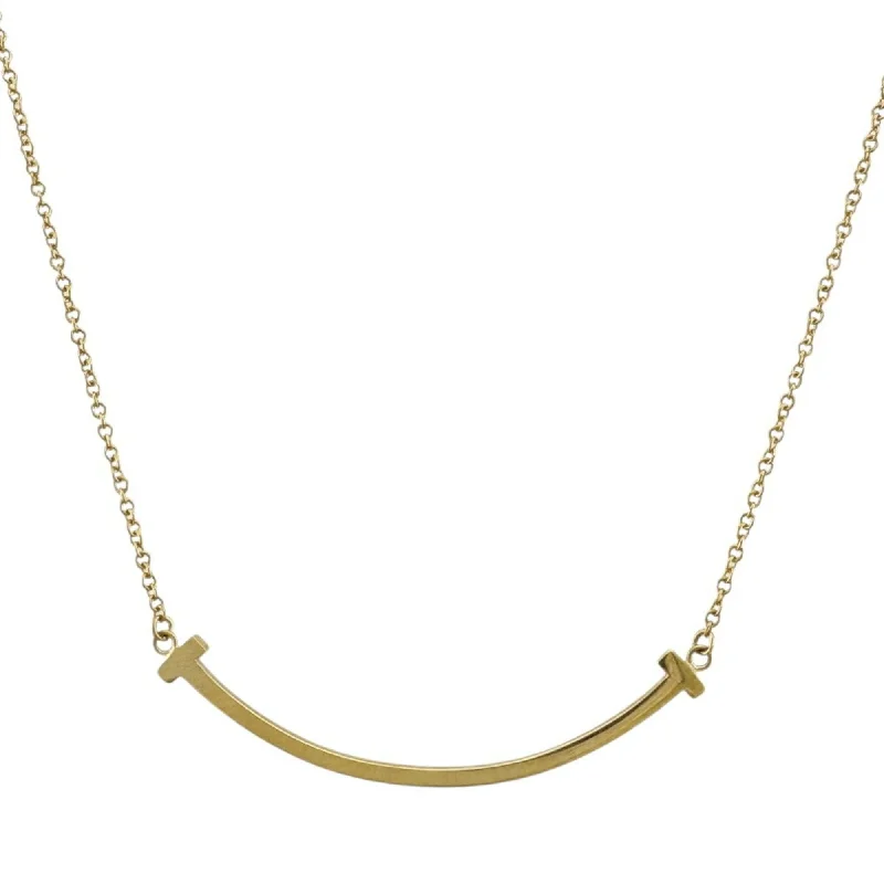 Infinity design necklaces-Tiffany yellow (18K) Necklace (Pre-Owned)