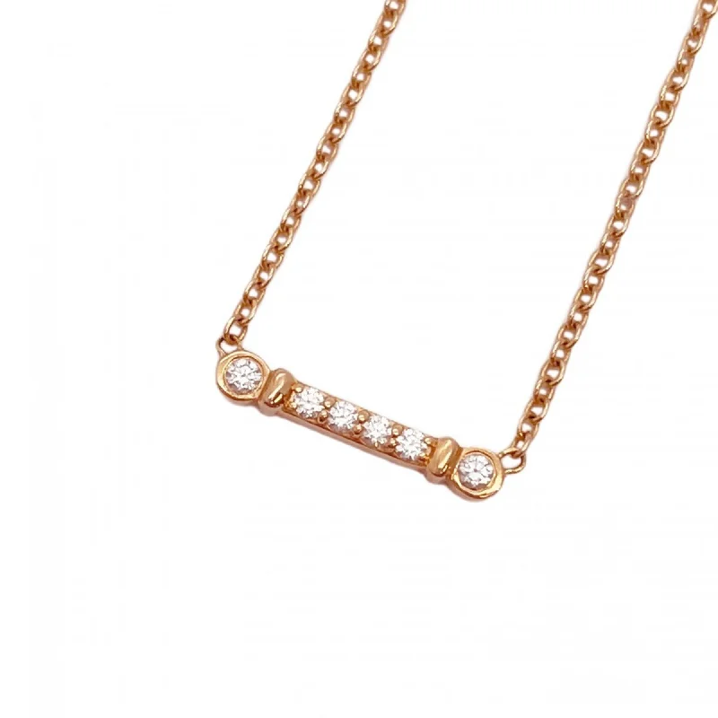 Multi-layer necklaces-Tiffany pink  (18K) Necklace (Pre-Owned)