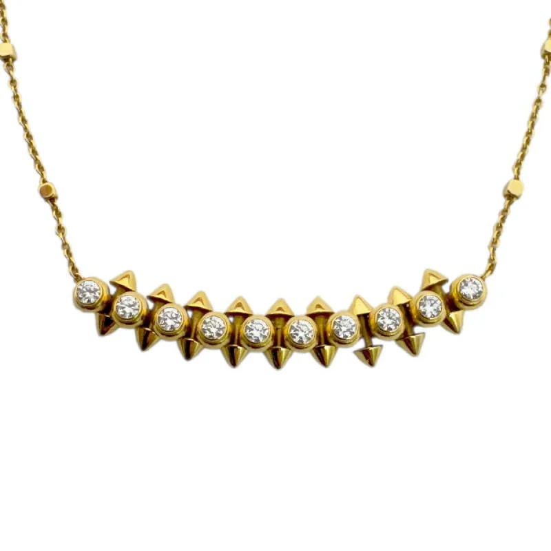 Celestial bead necklaces-Cartier   (18K) Necklace (Pre-Owned)