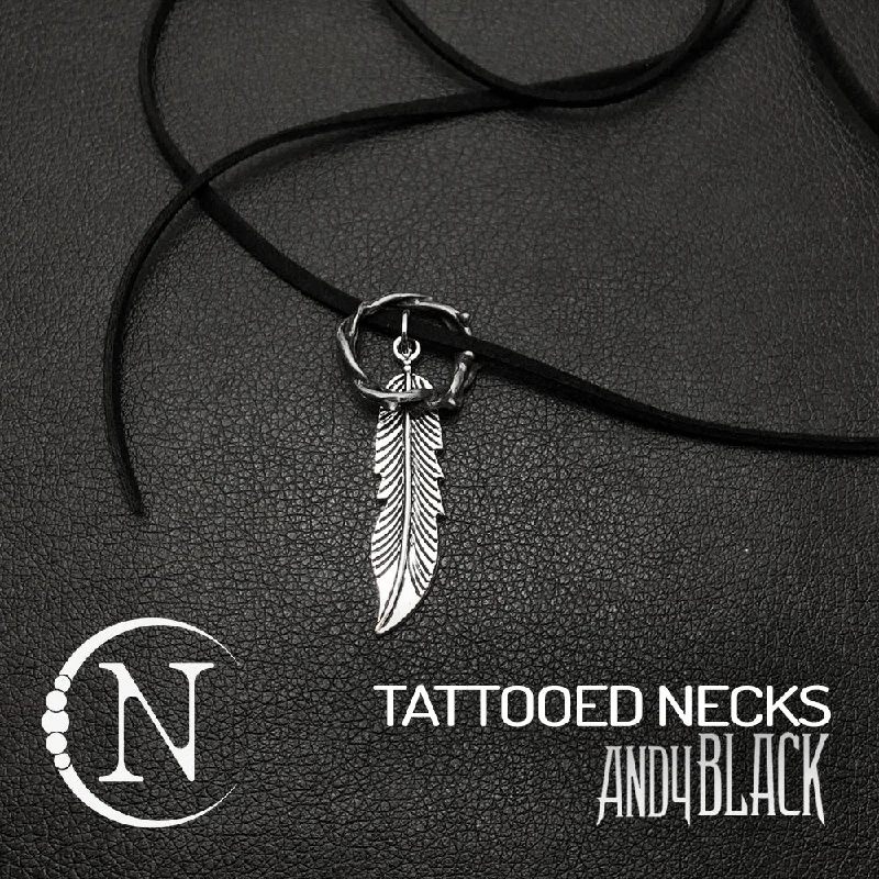 Bamboo charm necklaces-Tattooed Necks NTIO Necklace by Andy Black