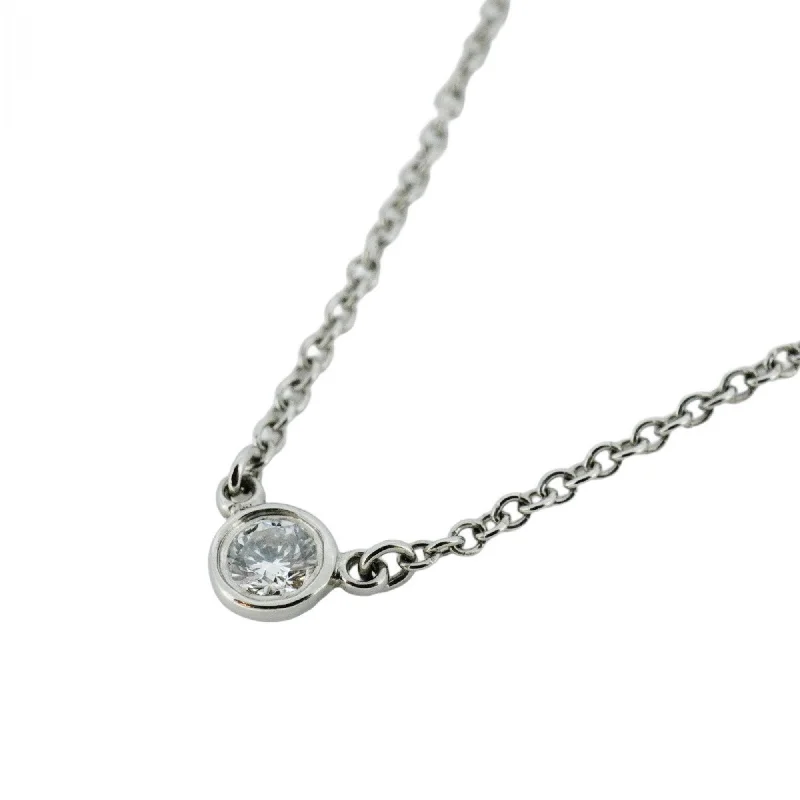 Custom initial necklaces-Tiffany Platinum 950 Necklace (Pre-Owned)