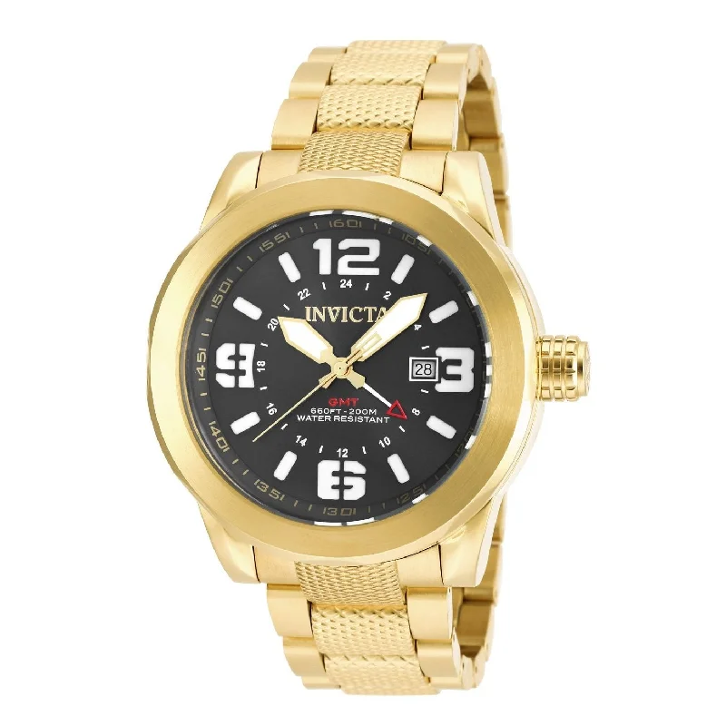 Luxury diamond watches-Invicta Men's 90276 Coalition Forces Gold-Tone Stainless Steel Watch