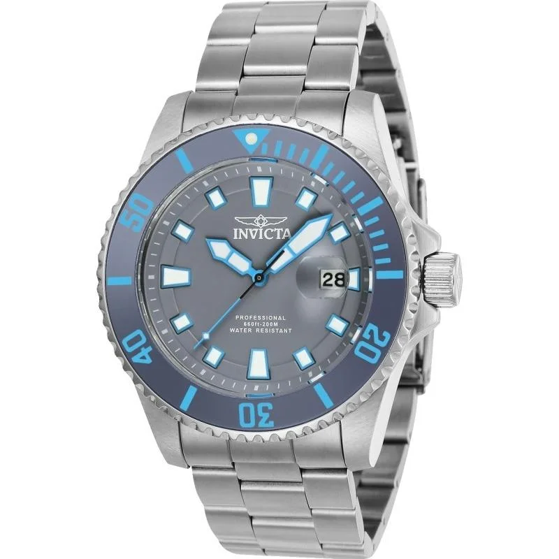 Retro style watches-Invicta Men's 90294 Pro Diver Stainless Steel Watch