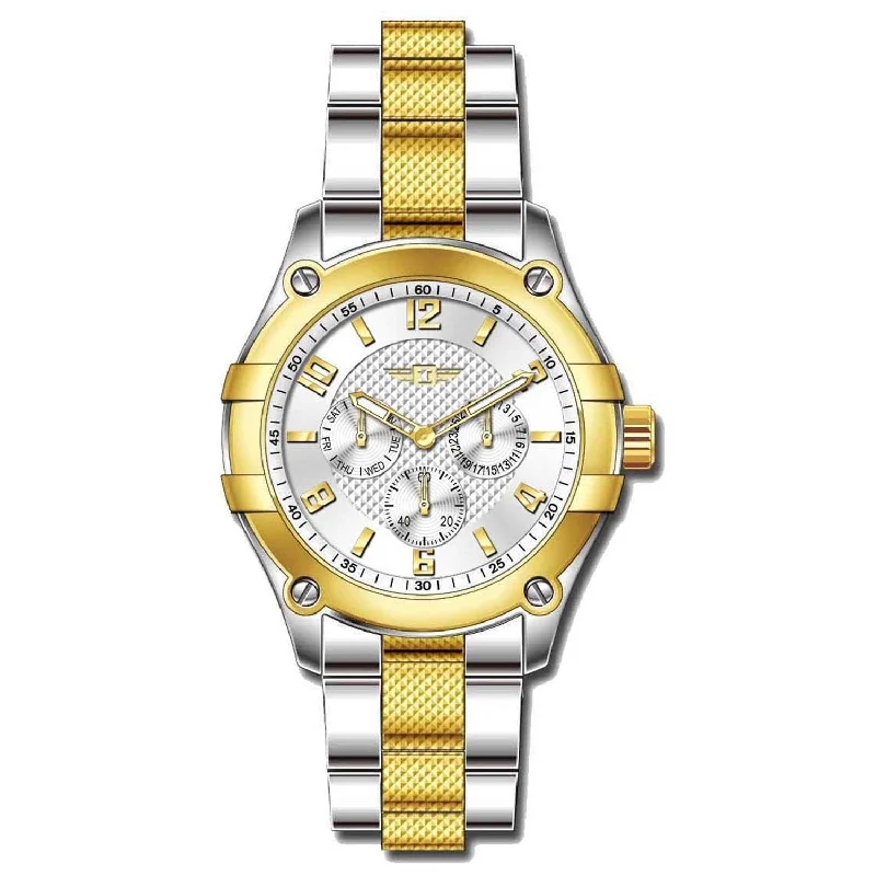 Casual canvas watches-Invicta Men's IBI-43659-002 I by Invicta Gold-Tone and Silver Stainless Steel Watch