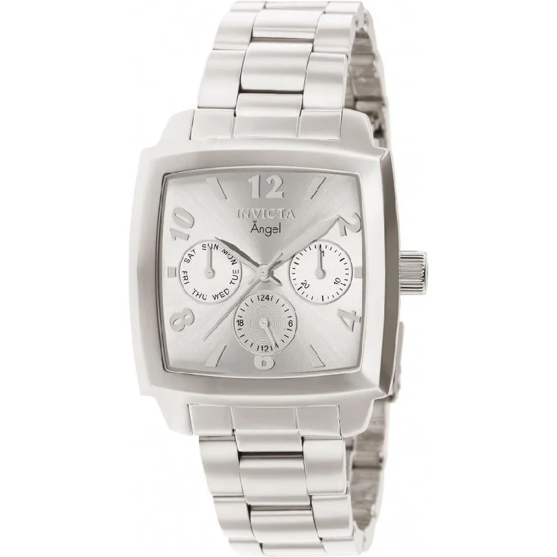 Luxury minimalist watches-Invicta Women's 12100 Angel Chronograph Stainless Steel Watch