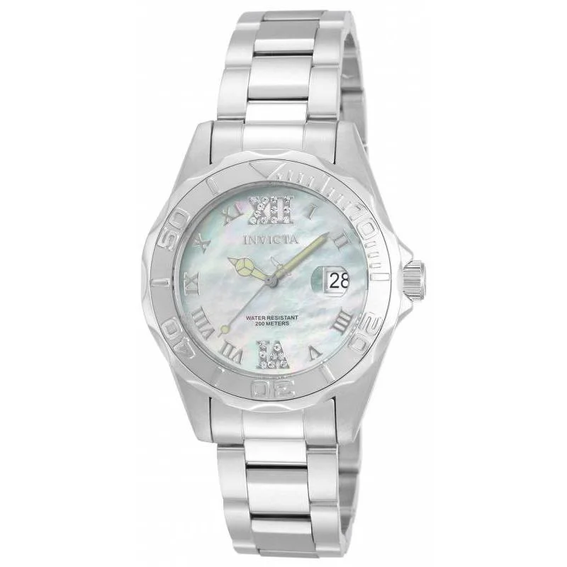 Eco leather watches-Invicta Women's 14350 Pro Diver Stainless Steel Watch