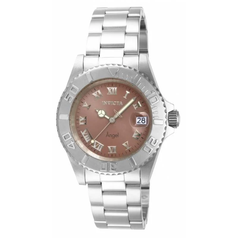 Lightweight strap watches-Invicta Women's 14362 Angel Stainless Steel Watch