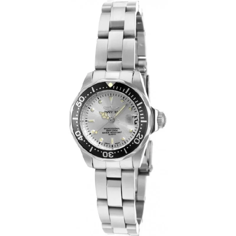 Two-tone strap watches-Invicta Women's 14985 Pro Diver Stainless Steel Watch