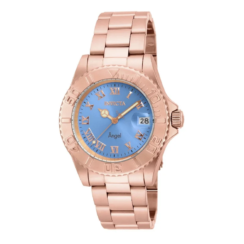 Eco-friendly watches-Invicta Women's 16853 Angel Rose-Tone Stainless Steel Watch