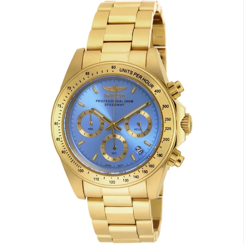 Classic leather watches-Invicta Women's 18256 Speedway Gold-Tone Stainless Steel Watch