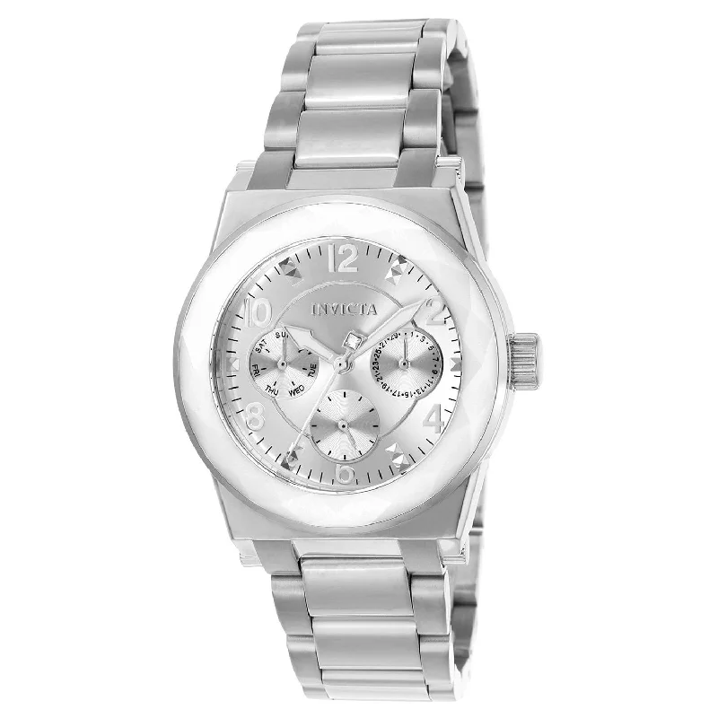 Everyday quartz watches-Invicta Women's 20152 Angel Stainless Steel Watch