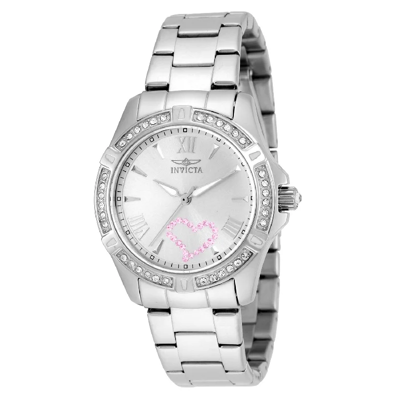 Mesh band watches-Invicta Women's 21416 Angel Stainless Steel Watch