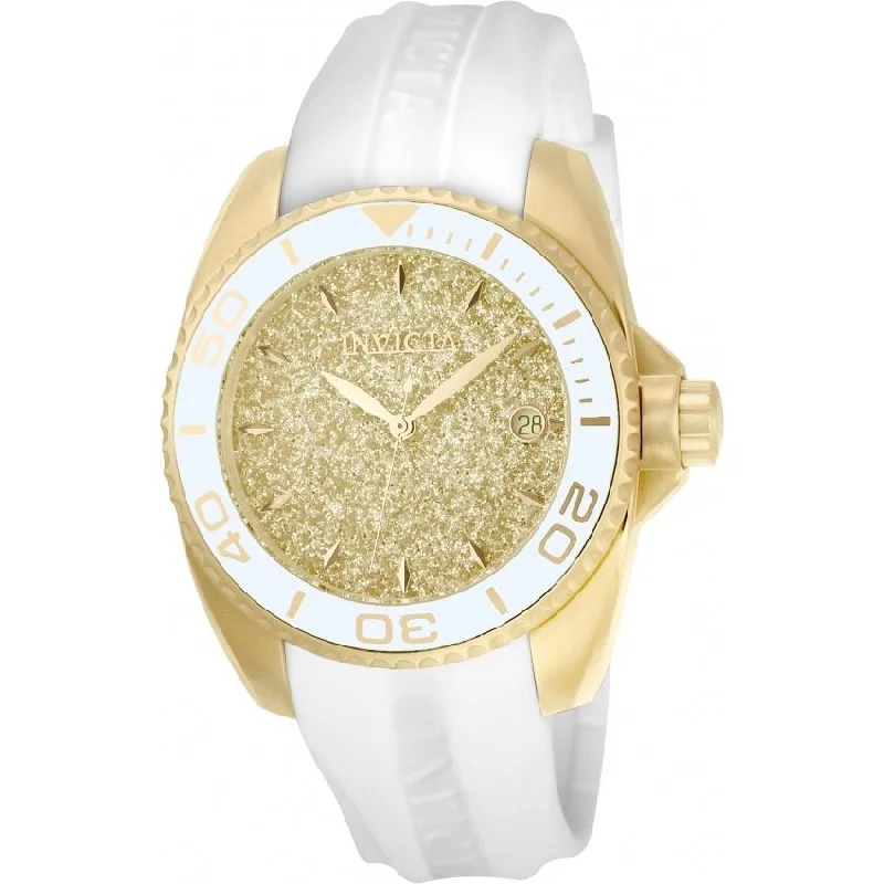 Boho leather watches-Invicta Women's 22703 Angel White Silicone Watch