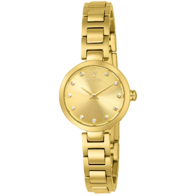 Artistic dial watches-Invicta Women's 22949 Gabrielle Union Gold-Tone Stainless Steel Watch