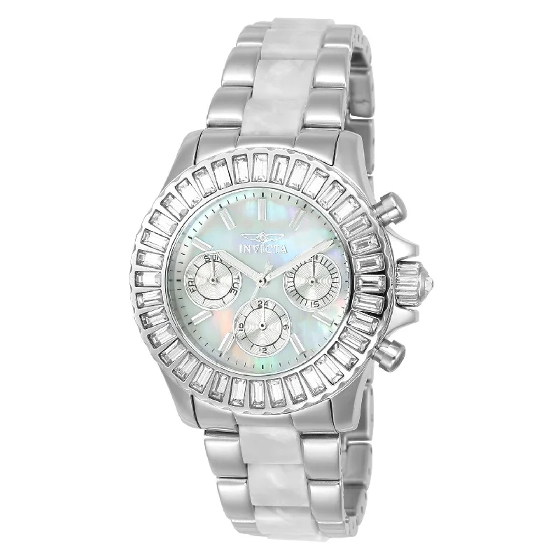 Sporty chronograph watches-Invicta Women's 22968 Angel Stainless Steel Watch