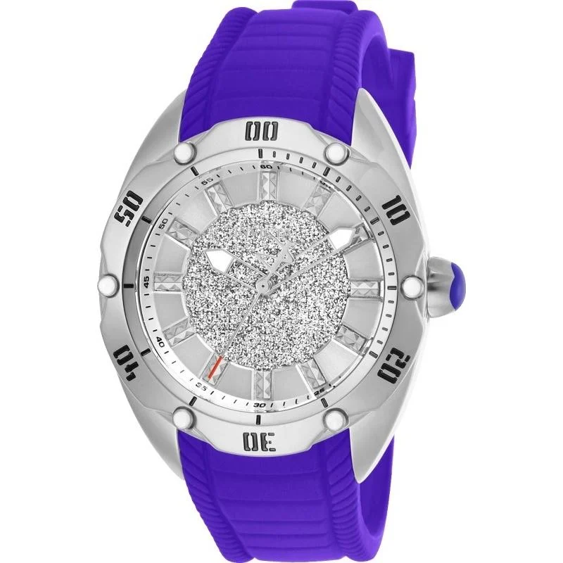 Vibrant face watches-Invicta Women's 26151 Venom Purple Silicone Watch