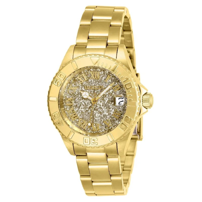 Chic analog watches-Invicta Women's 26293 Angel Gold-Tone Stainless Steel Watch