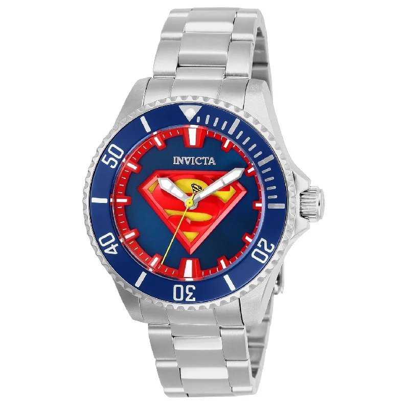 Casual slim watches-Invicta Women's 26898 DC Comics Superman Automatic  Stainless Steel Watch