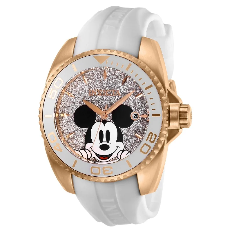 Chronograph women’s watches-Invicta Women's 27380 Mickey Mouse Stainless Steel Watch