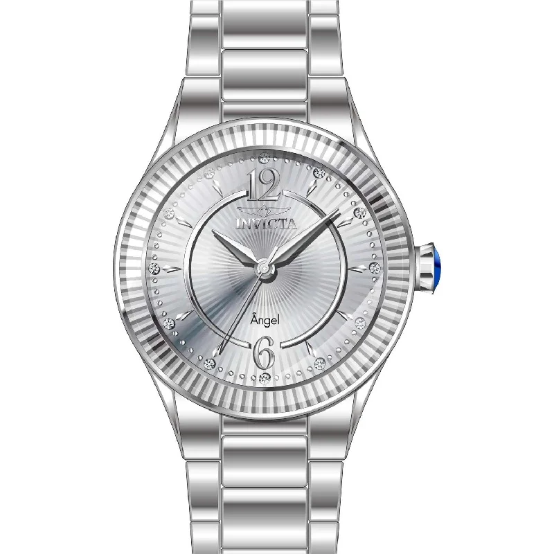 Oval face watches-Invicta Women's 28328 Stainless Steel Watch