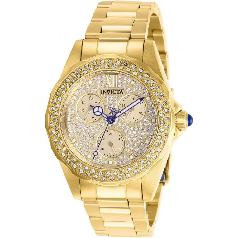 Adjustable mesh watches-Invicta Women's 28435 Angel Stainless Steel Watch