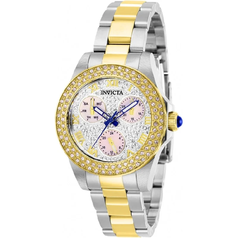 Classic slim watches-Invicta Women's 28474 Angel Stainless Steel Watch