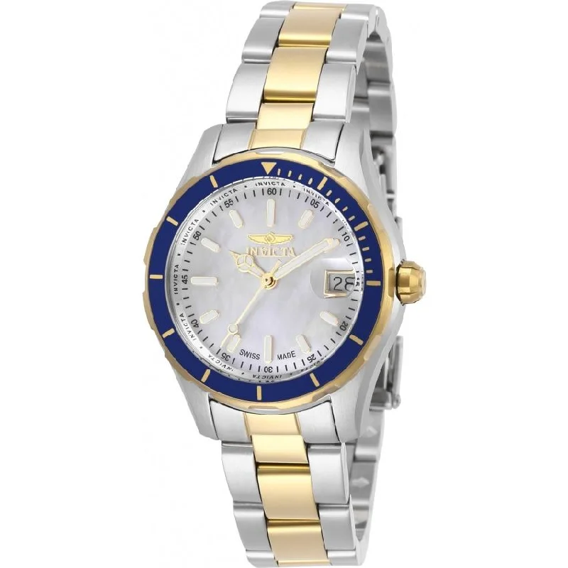 Sport chronograph watches-Invicta Women's 28648 Pro Diver Stainless Steel Watch