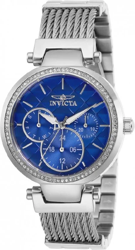 Eco-friendly watches-Invicta Women's 28916 Angel Silver Watch