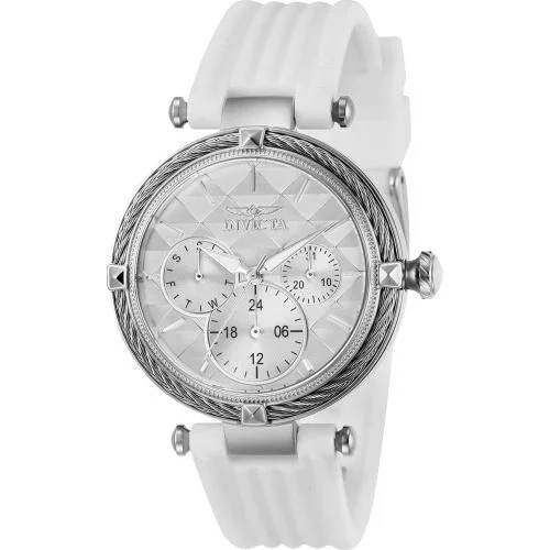 Stainless steel watches-Invicta Women's 28964 Bolt White Polyurethane Watch