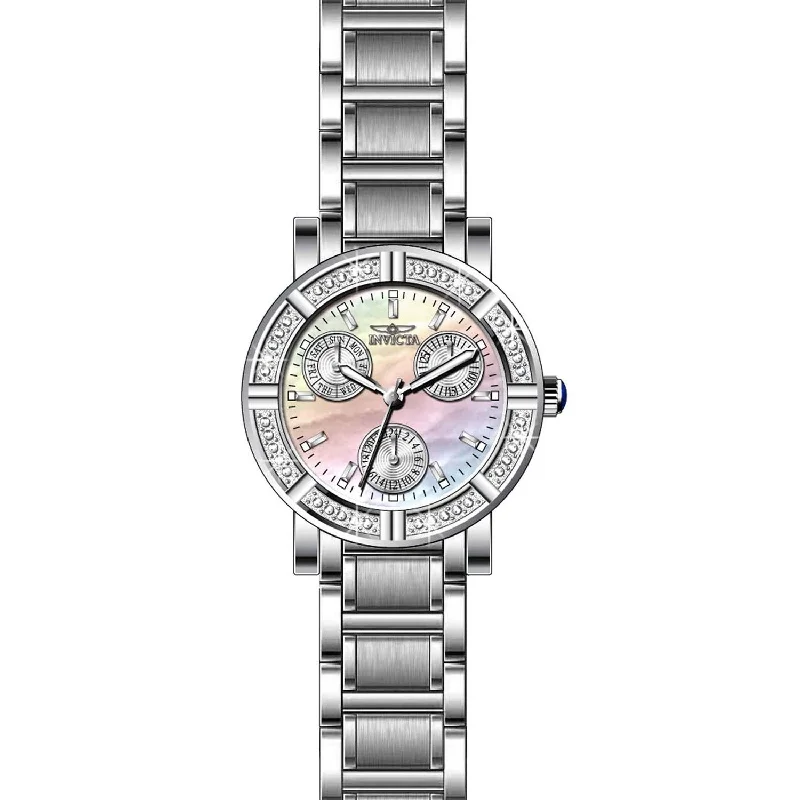 Everyday quartz watches-Invicta Women's 29113 Angel Stainless Steel Watch