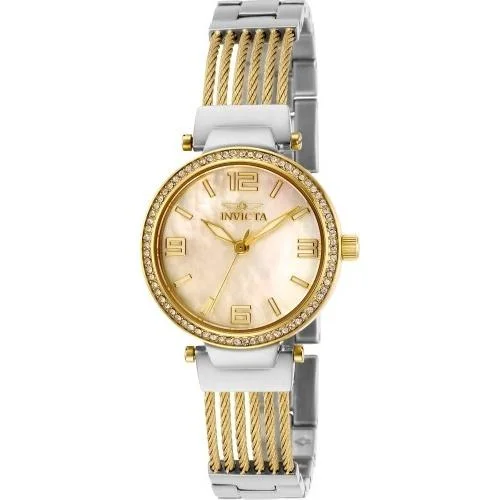 Steel mesh watches-Invicta Women's 29141 Bolt Gold-Tone Stainless Steel Watch