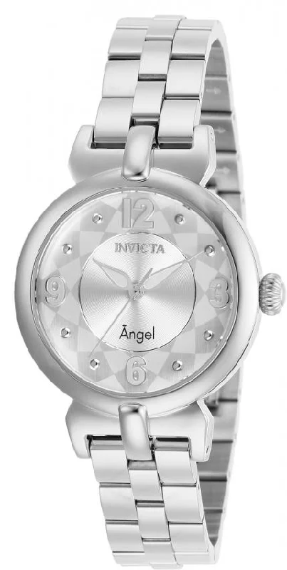 Luxury strap watches-Invicta Women's 29145 Angel Silver Watch