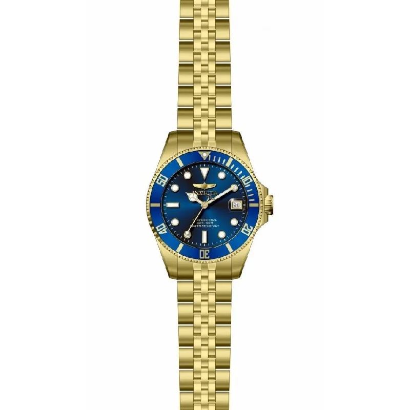 Matte finish watches-Invicta Women's 29191 Pro Diver Gold-Tone Stainless Steel Watch