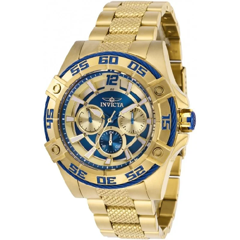 Sustainable watches-Invicta Women's 29293 Bolt Ocean Voyage Gold Stainless Steel Watch