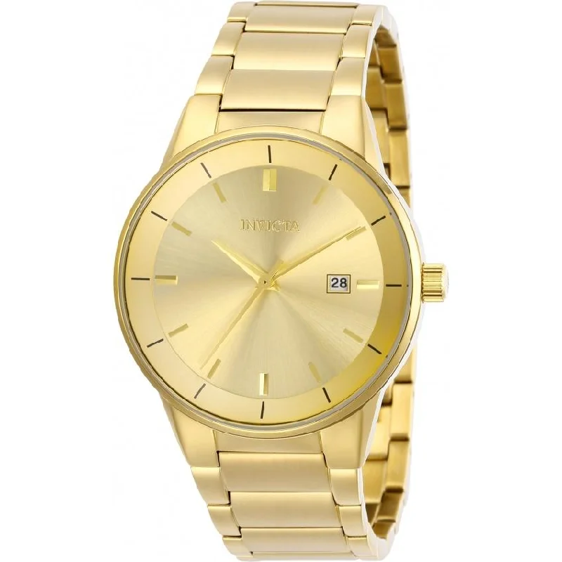 Elegant slim watches-Invicta Women's 29476 Specialty Gold-Tone Stainless Steel Watch