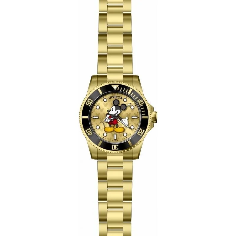 Dual-tone watches-Invicta Women's 29673 Disney Gold-Tone Stainless Steel Watch