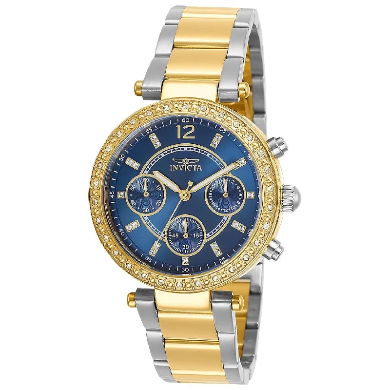 Square dial watches-Invicta Women's 29924 Angel Stainless Steel Watch