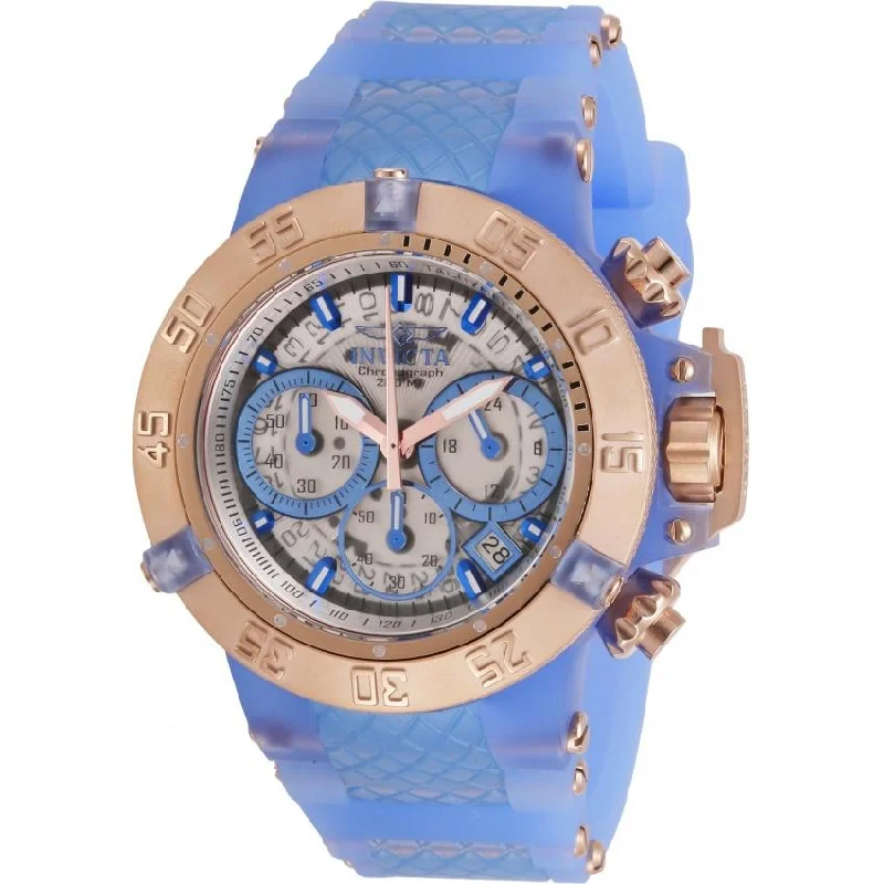 Classic slim watches-Invicta Women's 30306 Subaqua Noma III Blue Silicone Watch