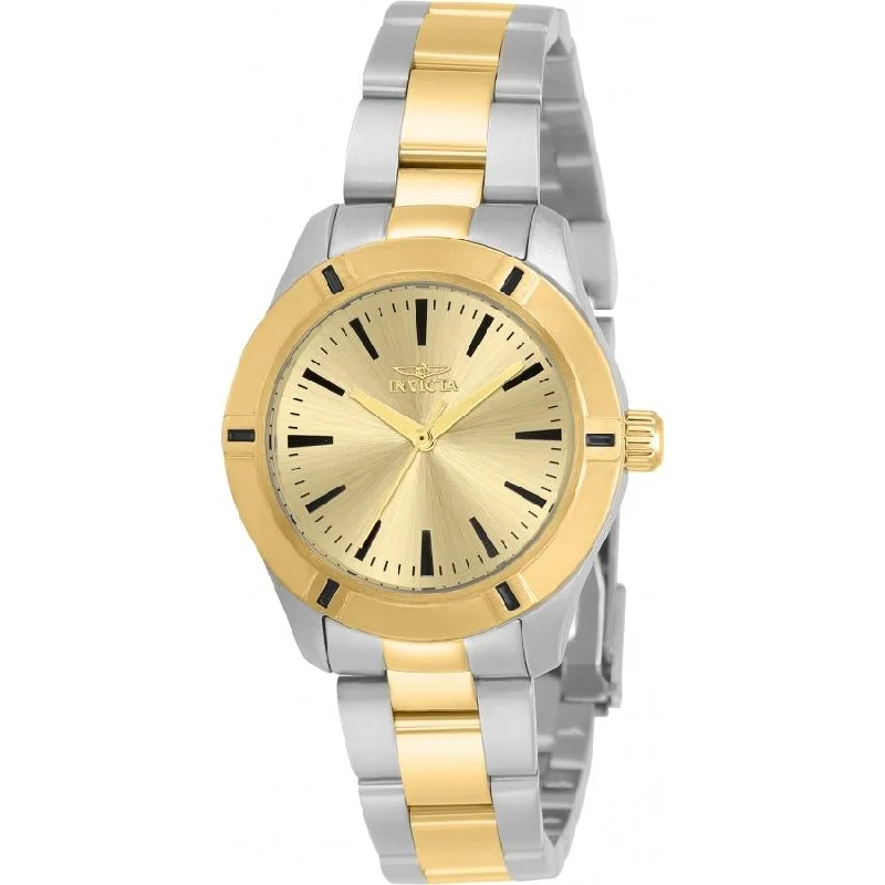 Dainty bracelet watches-Invicta Women's 30740 Pro Diver Stainless Steel Watch