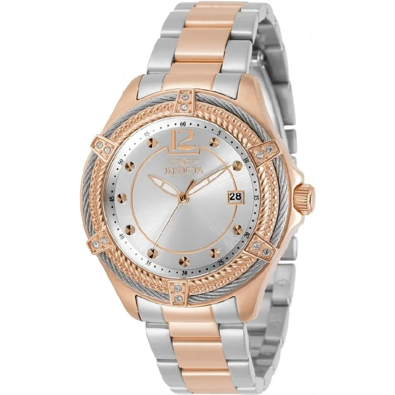 Mother-of-pearl watches-Invicta Women's 30883 Bolt Stainless Steel Watch