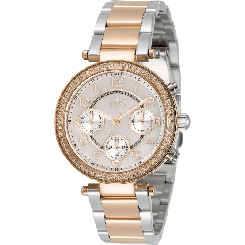 Modern square watches-Invicta Women's 30966 Angel Stainless Steel Watch