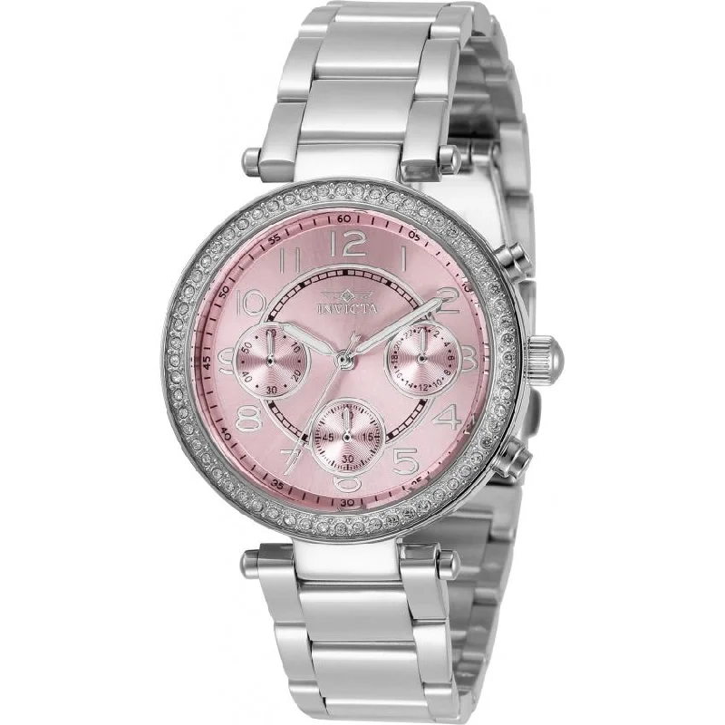 Rose quartz watches-Invicta Women's 30967 Angel Stainless Steel Watch