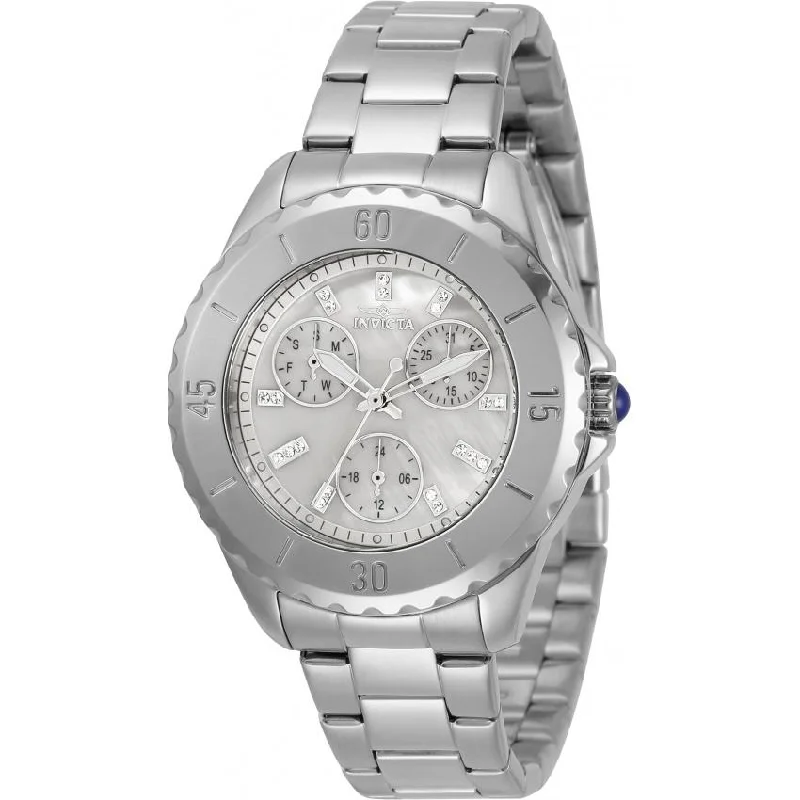 Elegant slim watches-Invicta Women's 30974 Angel Stainless Steel Watch