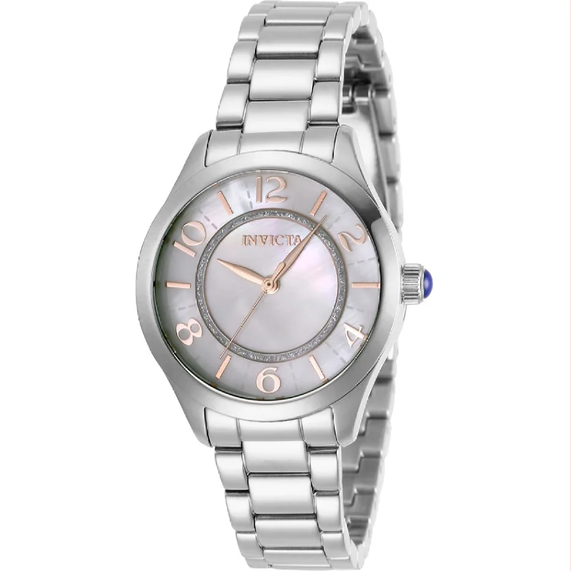 Luxury minimalist watches-Invicta Women's 31107 Angel Stainless Steel Watch