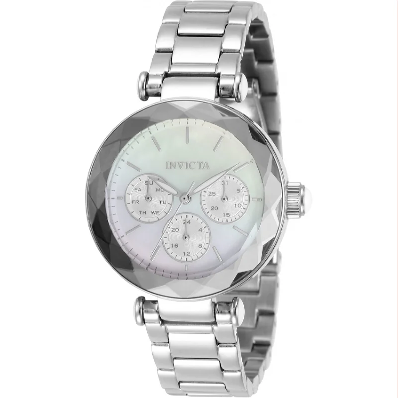 Sporty chronograph watches-Invicta Women's 31267 Angel Stainless Steel Watch